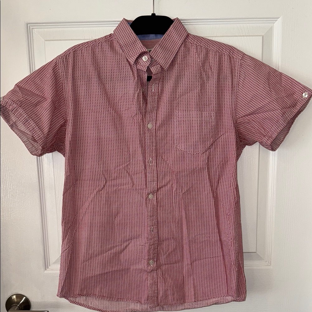 Men's Red Checkered Shirt